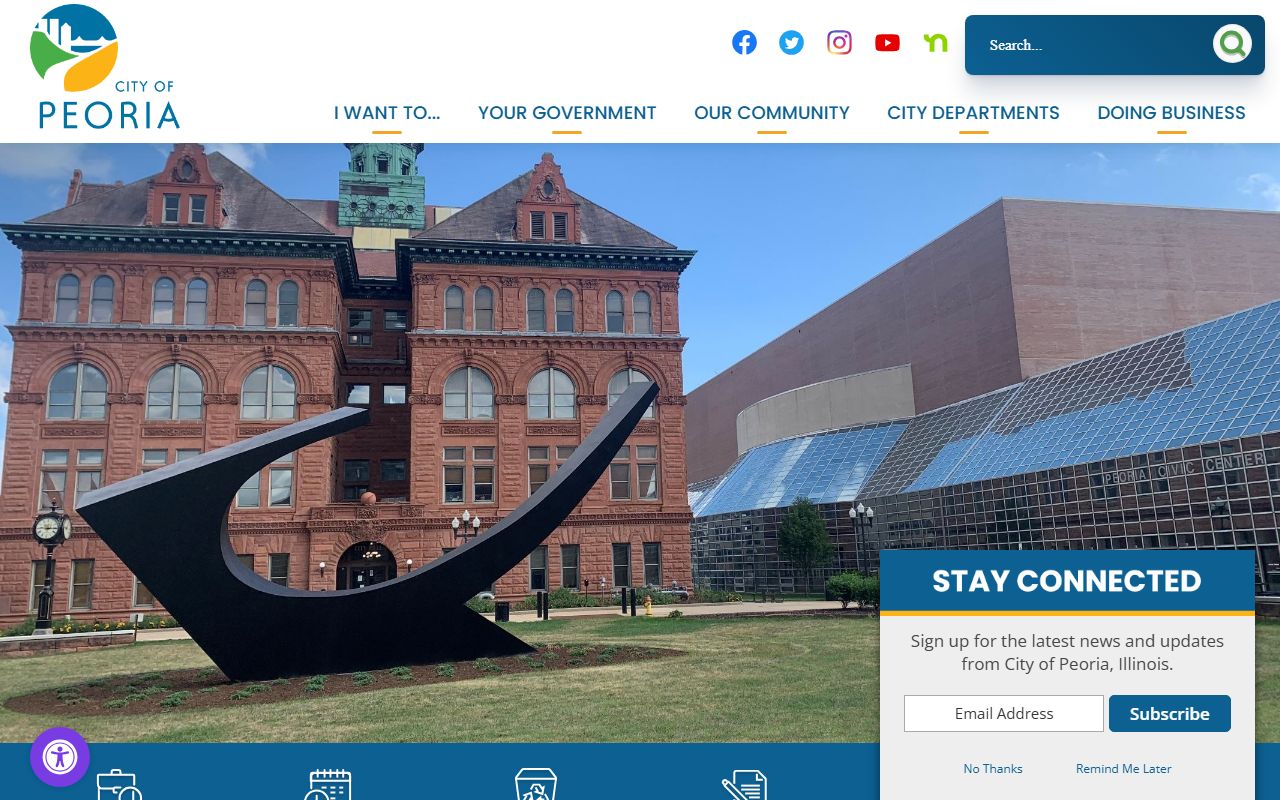 Peoria County Circuit Clerk website divorce records search